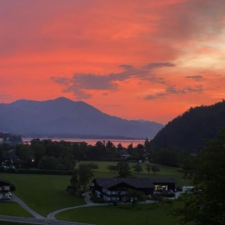 Schoene Ferienwohnung Mit Wolfgangseeblick Strobl Exterior foto