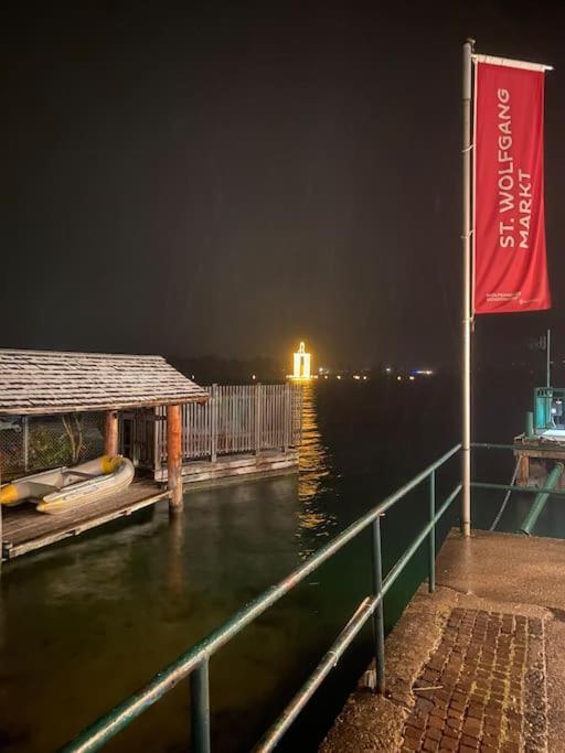 Schoene Ferienwohnung Mit Wolfgangseeblick Strobl Exterior foto