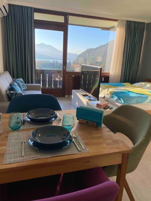Schoene Ferienwohnung Mit Wolfgangseeblick Strobl Exterior foto
