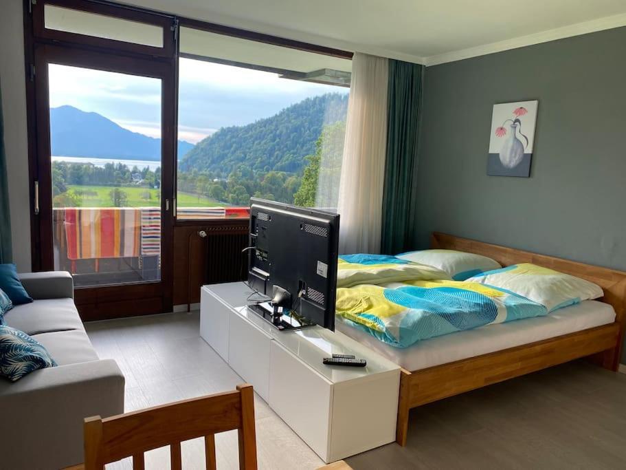 Schoene Ferienwohnung Mit Wolfgangseeblick Strobl Exterior foto